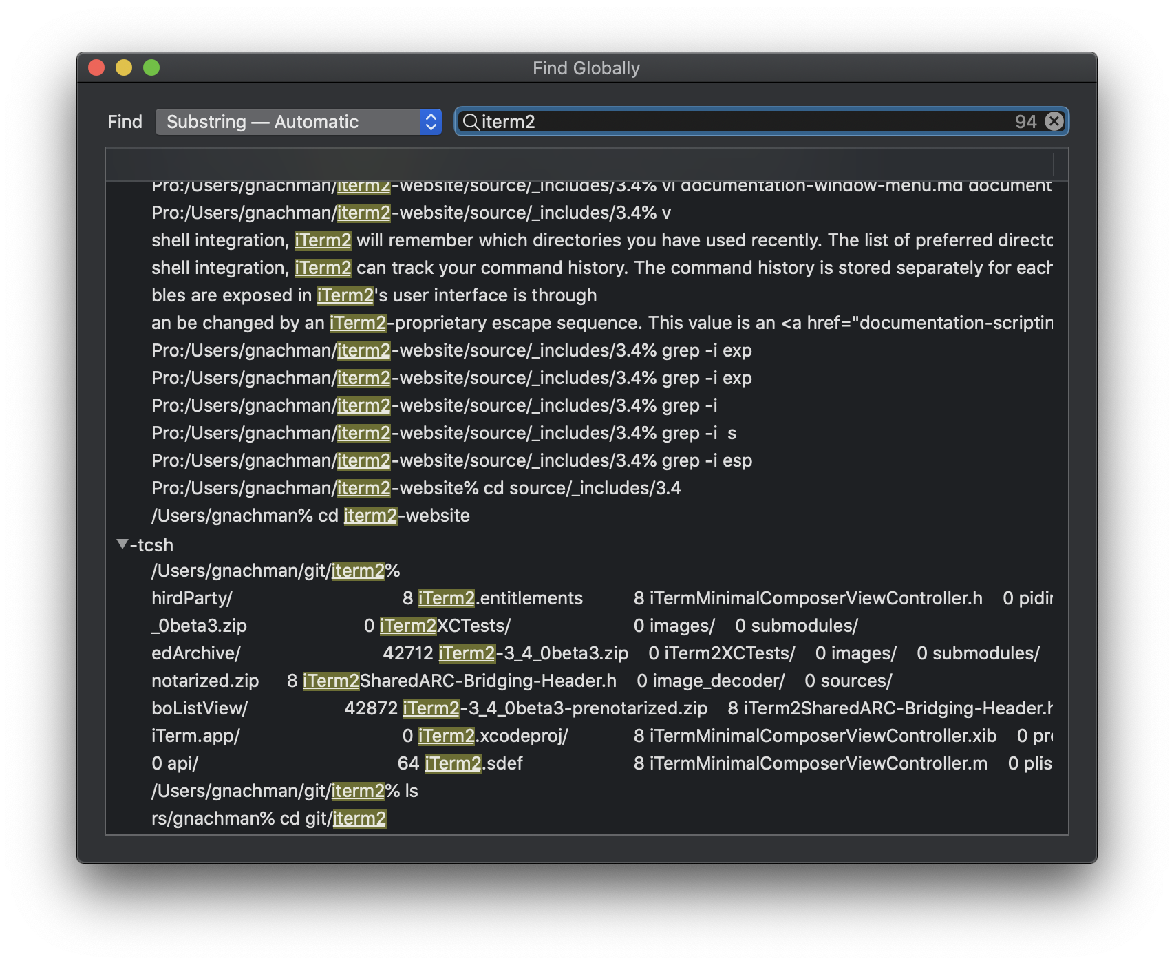 Features - iTerm2 - macOS Terminal Replacement